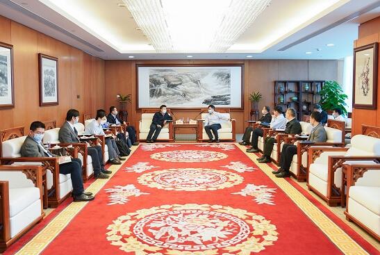 華能集團有限公司總經(jīng)理、黨組副書記鄧建玲會見電力規(guī)劃設計總院院長杜忠明