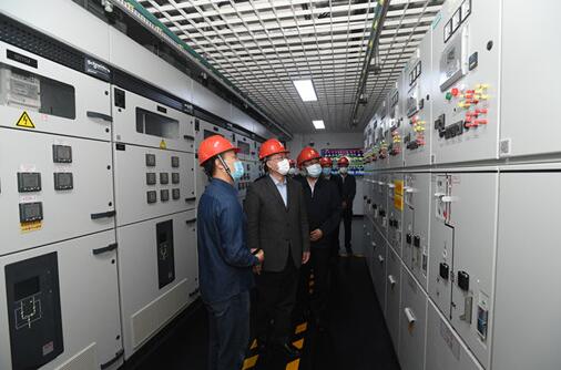 毛偉明董事長、辛保安總經理赴國網北京電力督導檢查全國兩會供電保障工作
