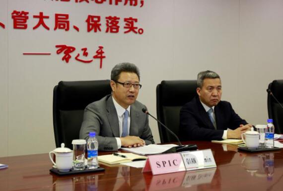 錢(qián)智民會(huì)見(jiàn)西門(mén)子總裁凱颯、西門(mén)子能源公司總裁布魯赫