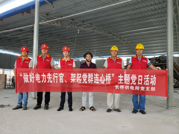 國網(wǎng)廣昌縣供電公司：開展“做好電力先行官、架起黨群連心橋”主題黨日活動(dòng)
