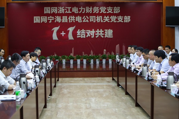 國(guó)網(wǎng)寧?？h供電公司黨支部聯(lián)建為基層工作提供黨建價(jià)值