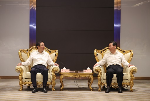 國家電網(wǎng)董事長、黨組書記辛保安拜會河南省委書記樓陽生、省長王凱