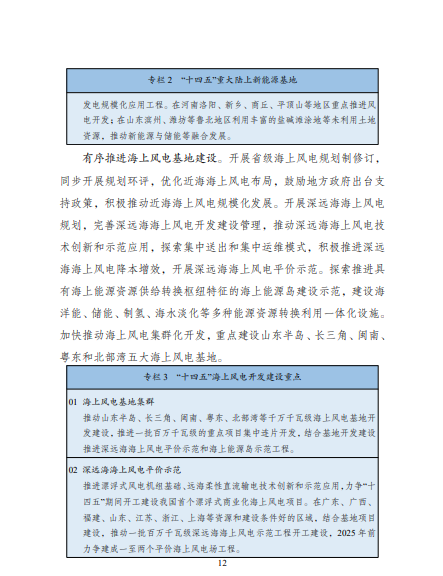 發(fā)改委、能源局等九部委聯(lián)合印發(fā)發(fā)布“十四五”可再生能源規(guī)劃！
