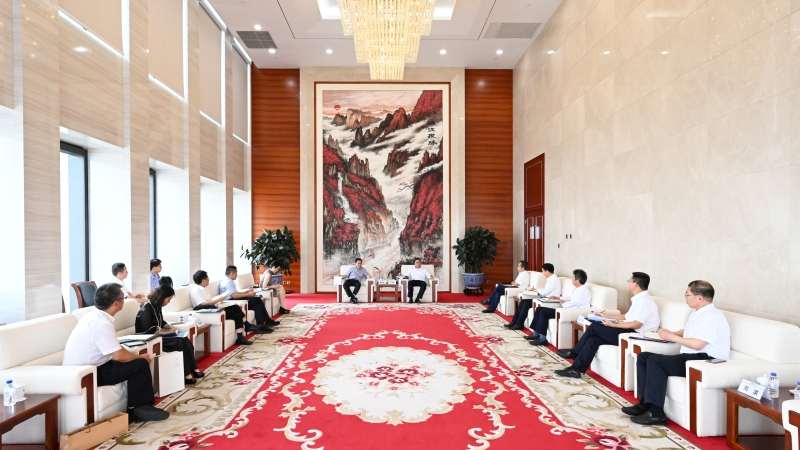 中國(guó)能建與三一集團(tuán)、英才元投資共商合作