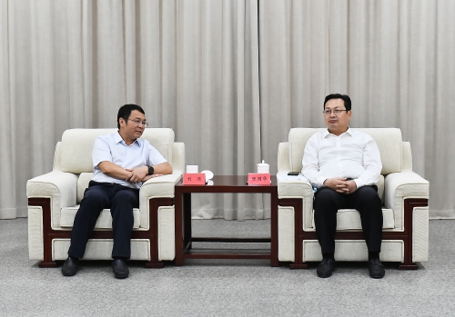 劉源拜會(huì)河北省委常委、副省長(zhǎng)，雄安新區(qū)黨工委書(shū)記、管委會(huì)主任張國(guó)華