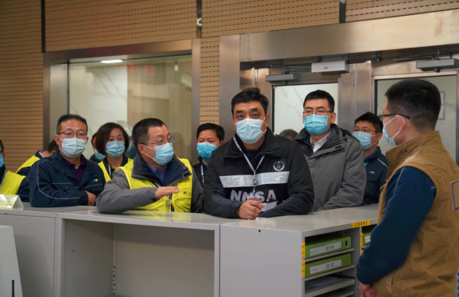 生態(tài)環(huán)境部副部長、黨組成員董保同到遼寧紅沿河核電站調(diào)研