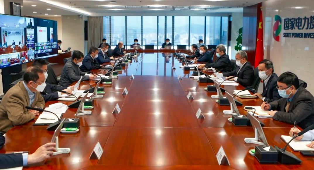 國家電投召開第21次領導班子碰頭會暨2022年12月份生產(chǎn)經(jīng)營工作例會