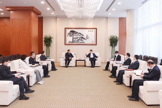 華能集團黨組書記、董事長溫樞剛會見中電聯(lián)常務副理事長楊昆