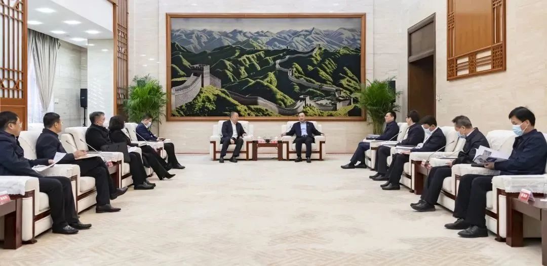 大唐集團黨組書記、董事長鄒磊會見鐵嶺市委書記、市人大常委會主任宋誠