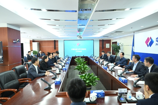 中國電建黨委書記、董事長丁焰章會見蘇州高新區(qū)黨工委書記毛偉