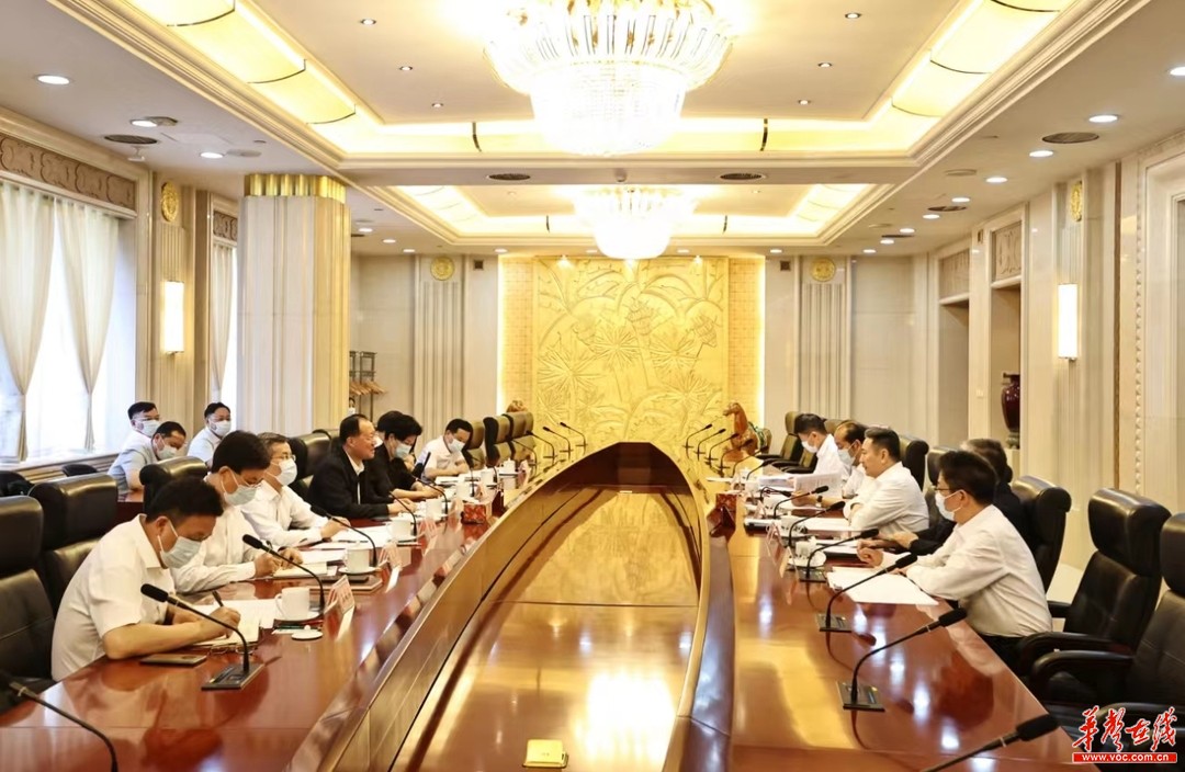 湖南省政府在京與交通運輸部、國家能源局、中國中車舉行工作會談