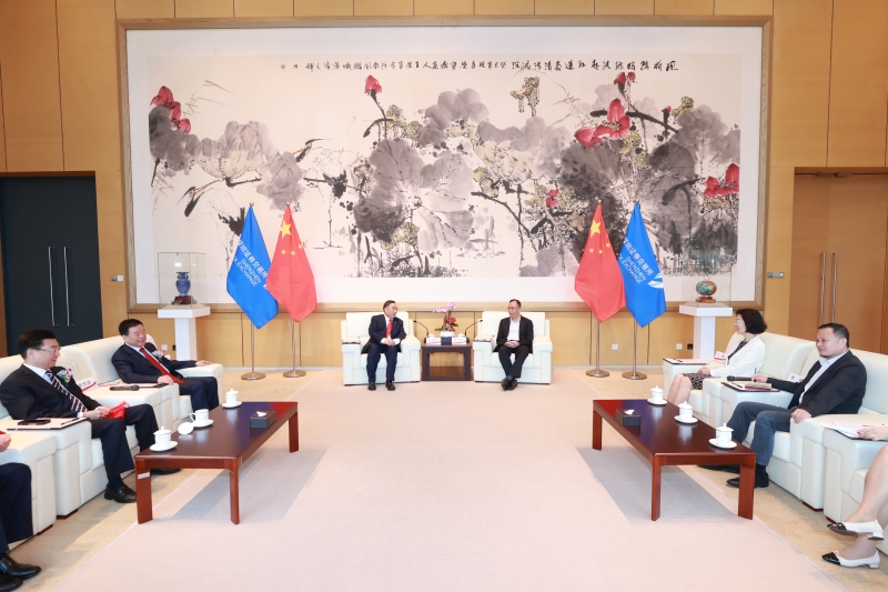 中國能建黨委書記、董事長(zhǎng)宋海良會(huì)見深交所理事長(zhǎng)陳華平、總經(jīng)理沙雁