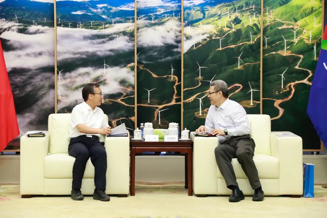 國家電投黨組書記、董事長錢智民會見河北省滄州市市長向輝