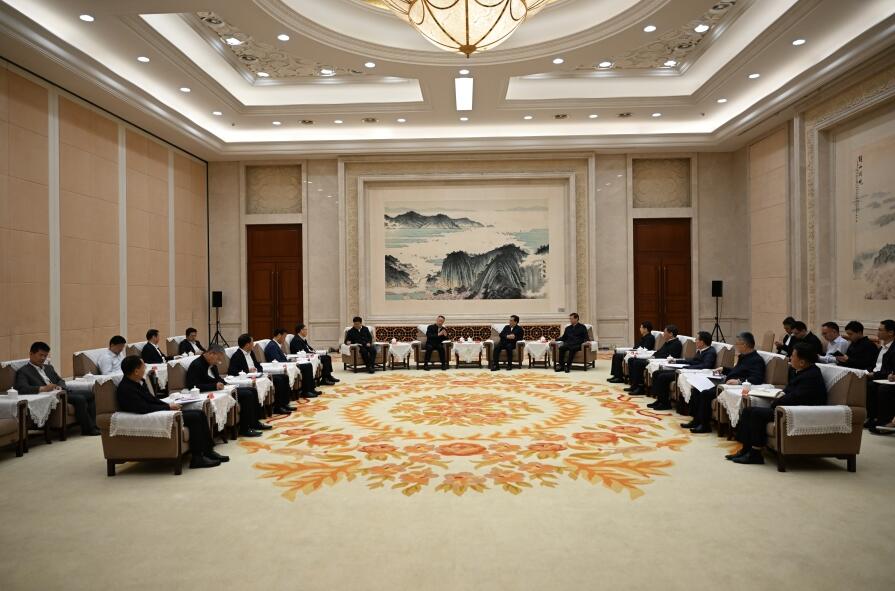 三峽集團(tuán)董事長、黨組書雷鳴山拜會(huì)江蘇省委書記信長星、 省長許昆林