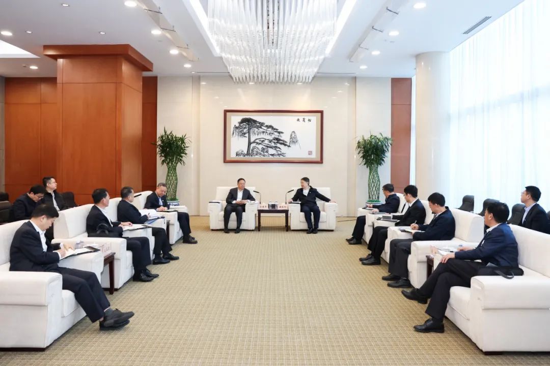 華能集團(tuán)黨組書記、董事長溫樞剛會見中國鐵建黨委書記、董事長汪建平