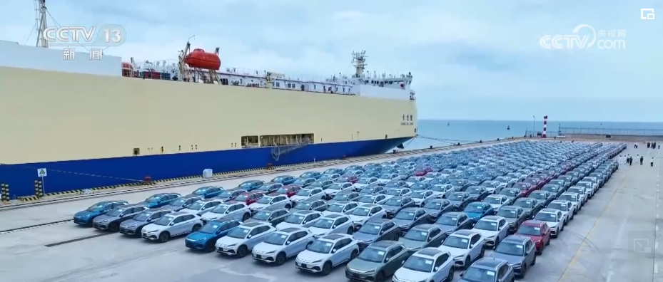 國產(chǎn)新能源車“出?！薄凹肌毙刑煜?再亮“黑科技”