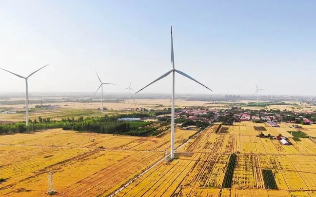 寰泰能源又一風(fēng)電項(xiàng)目落地河北柏鄉(xiāng)，總?cè)萘?0MW