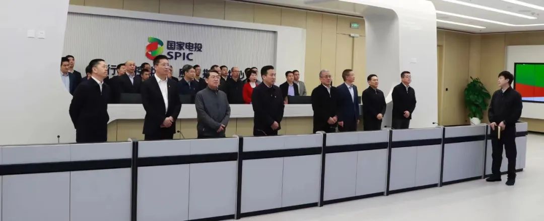 國家電投領(lǐng)導班子到總部各部門團拜