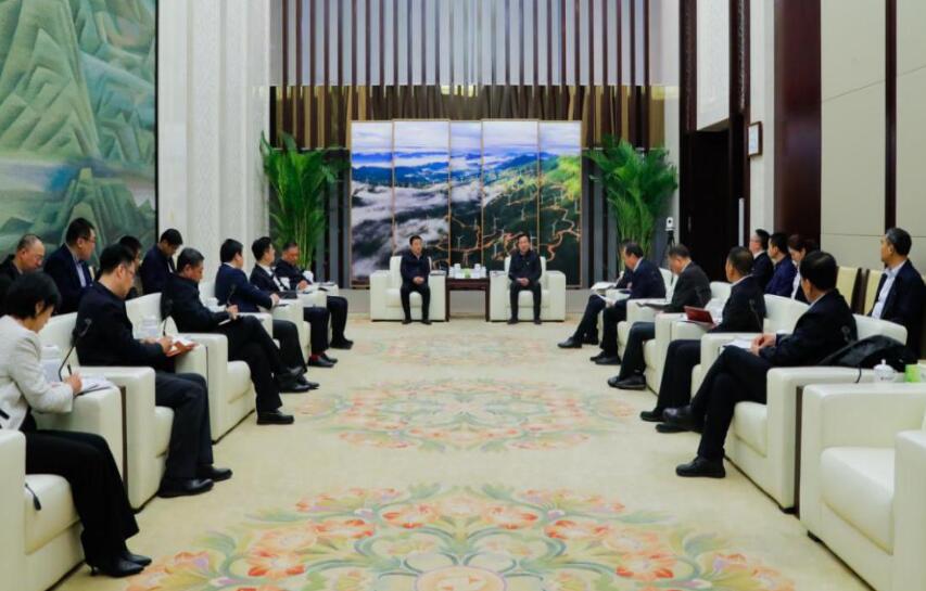 國家電投黨組書記、董事長劉明勝會見遼寧省委常委、沈陽市委書記王新偉