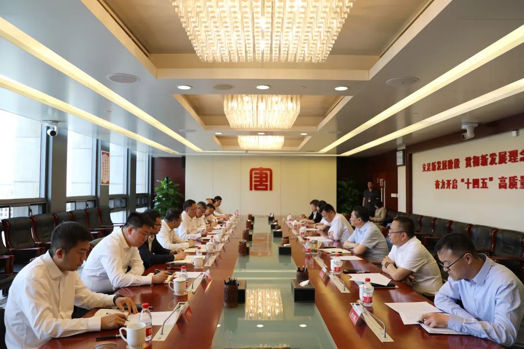 中建一局黨委書(shū)記、董事長(zhǎng)吳愛(ài)國(guó)拜會(huì)大唐國(guó)際黨委書(shū)記、董事長(zhǎng)王順啟