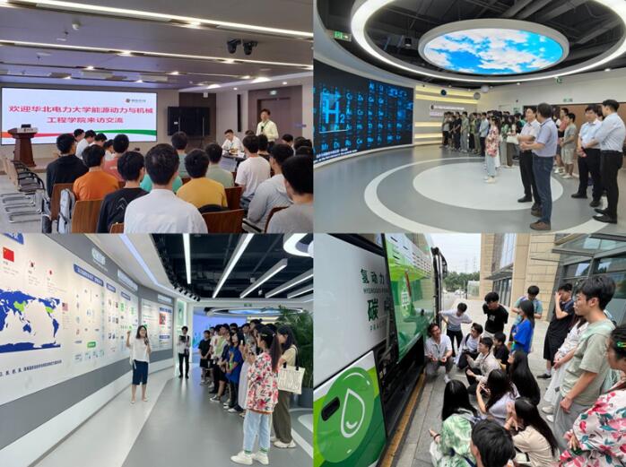華北電大能源動力與機械工程學(xué)院師生到國家電