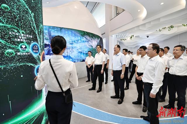 湖南省委副書記、省長毛偉明調(diào)研新型電力系統(tǒng)建設情況