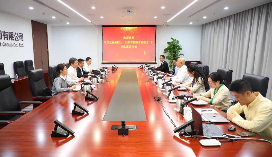 中國電氣裝備黨委書記、董事長李洪鳳會見中國工程院院士、山東省科協(xié)主席凌文