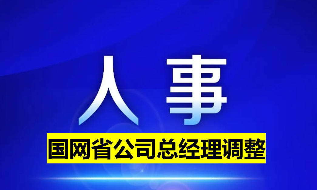 國網(wǎng)省公司總經理調整