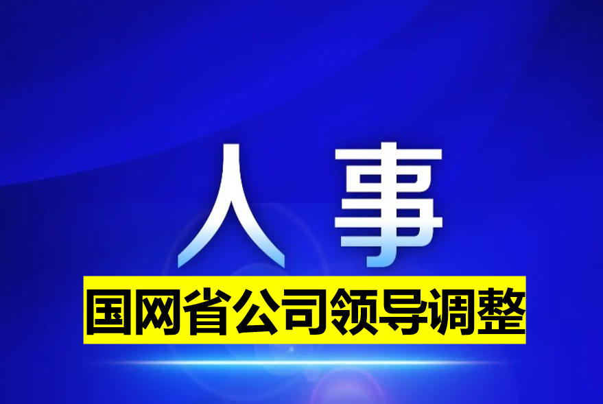 國網(wǎng)省公司領(lǐng)導(dǎo)調(diào)整